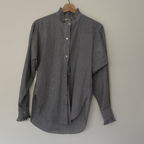 Isabel Marant Etoile Ruffle Blouse - Picture 3 of 10